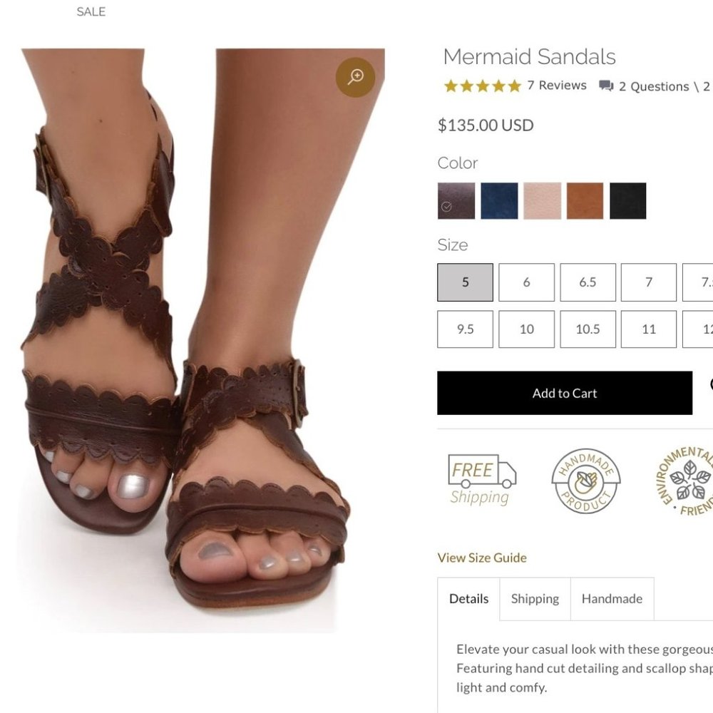 ELF/Bali Sandals